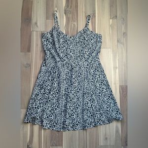 GAP Blue and White Floral Sundress